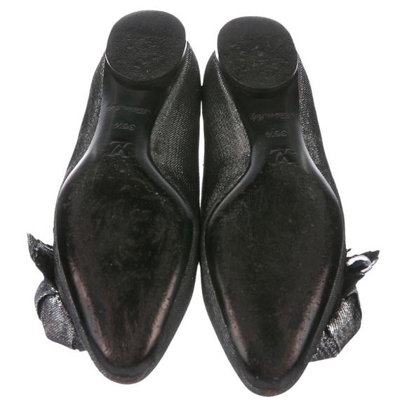 Louis Vuitton Flower Lace Trim Flats 36.5 - Picture 4 of 9